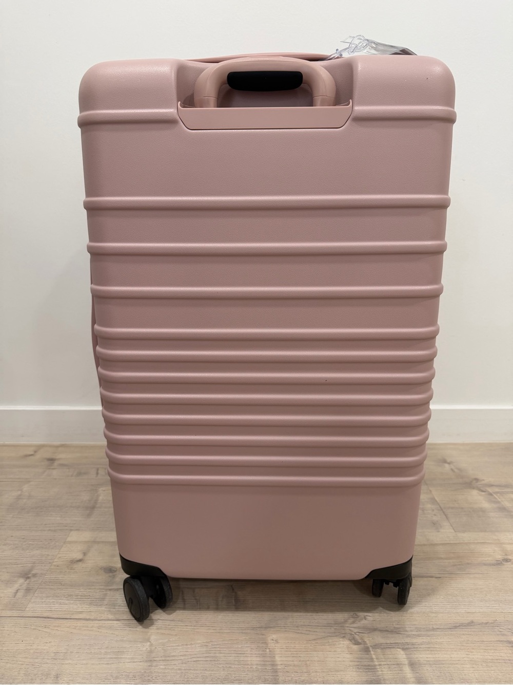 BEIS THE MEDIUM CHECK-IN ROLLER IN ATLAS PINK - Picture 3 of 4
